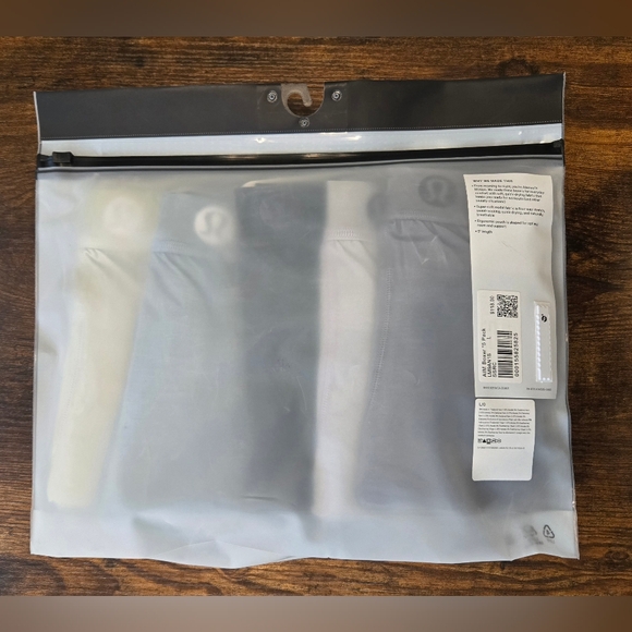 Lululemon AlM Boxer *5 Pack Size L New - Picture 2 of 3